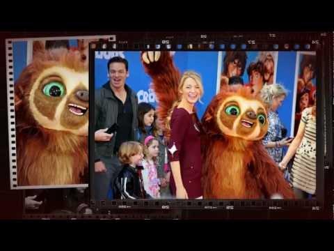 VIDEO : Premire Du Film The Croods  New York Avec Emma Stone, Ryan Reynolds Et Nicolas Cage