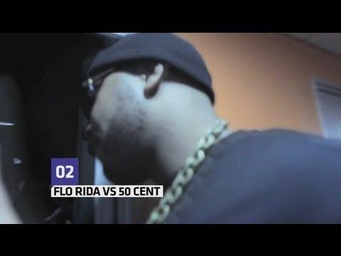 VIDEO : 50 Cent Gets Ready To Fight Flo Rida
