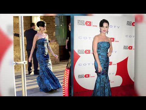 VIDEO : 'Devil' Katy Perry Looks Heavenly In Blue At Charity Bash