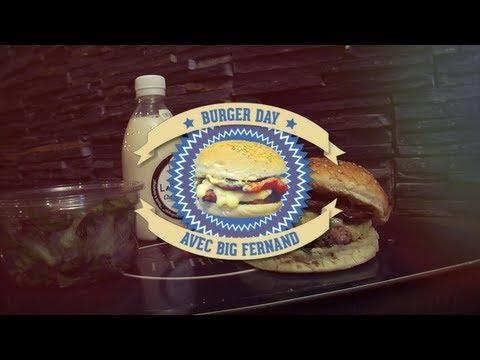 VIDEO : La Recette Du Burger Alphonse De Big Fernand