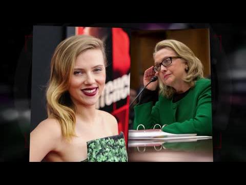 VIDEO : Scarlett Johansson In Talks For Hillary Rodham Clinton Role