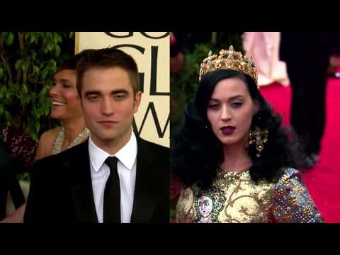VIDEO : Robert Pattinson And Katy Perry Crash Wedding Rehearsal Together