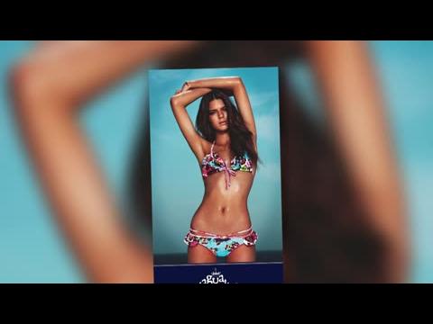 VIDEO : Kendall Jenner Models A Bikini As The Face Of New Swimwear Range