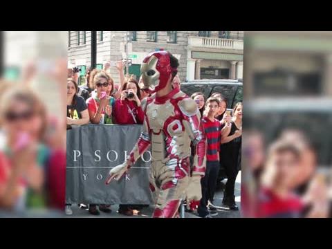 VIDEO : Jaden Smith Porte Un Costume D'Iron Man Pour Une Sortie Avec Kylie Jenner
