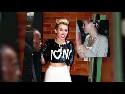VIDEO : Miley Cyrus Defends Engagement, 'I'm Wearing A Ring, Soo?'