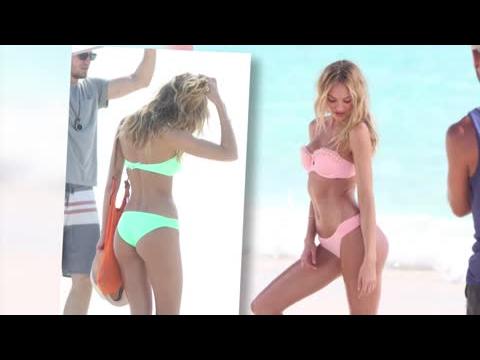 VIDEO : Candice Swanepoel Et Lily Aldridge Sont Angliques En Bikini