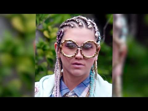 VIDEO : Le Look Extravagant De Ke$ha Pour Le Clip Crazy Kids