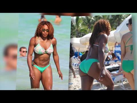 VIDEO : Serena Williams Shows Off Her Ace Bikini Body In Miami