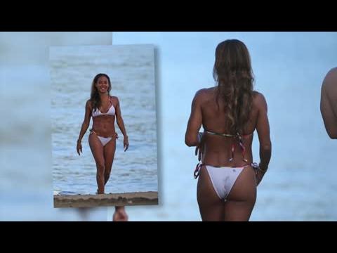 VIDEO : Bikini-Clad Jada Pinkett Smith Flaunts Her Seriously Toned Stomach In Hawaii