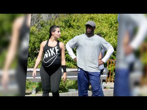 VIDEO : Kim Kardashian's Ex Reggie Bush Welcomes A Baby Girl