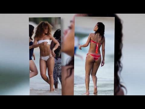 VIDEO : Rihanna's Only Wearing A Bikini Or Less In This