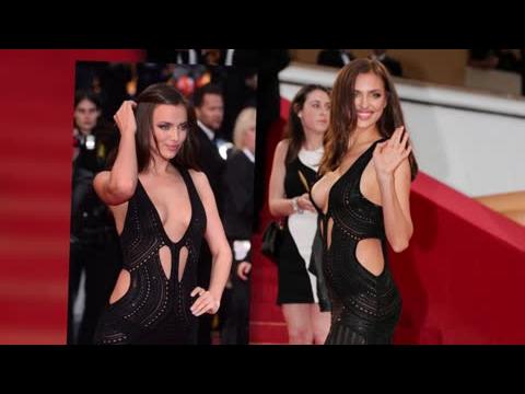 VIDEO : Irina Shayk Narrowly Avoids Wardrobe Malfunction In See-Through Dress At Cannes