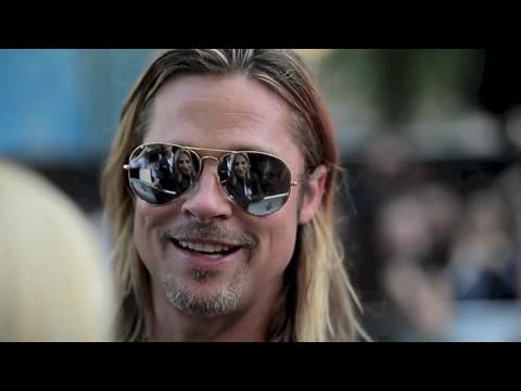 VIDEO : Brad Pitt Hits Up Four Cities In One Day