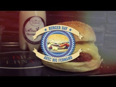 VIDEO : La Recette Du Burger Big Fernand