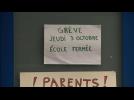Rythmes scolaires: des parents bloquent une école d'Aubervilliers