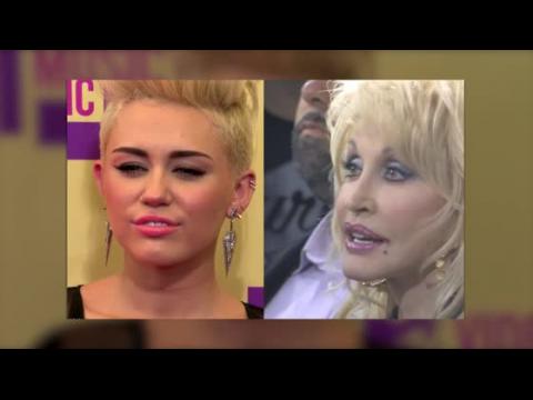 VIDEO : Miley Cyrus Wants to Be Like Dolly Parton