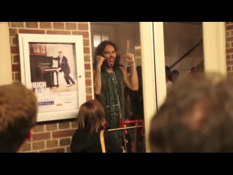 VIDEO : Russell Brand Gets Edited Out of GQ Magazine