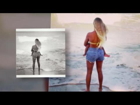 VIDEO : Beyonce à la plage avec Blue Ivy