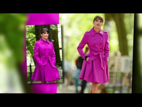 VIDEO : Lea Michele Tourne Une Scne mouvante Sur Le Plateau De Glee  New York
