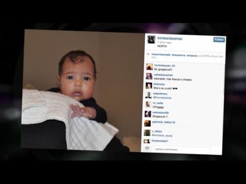 VIDEO : Kanye Debuts First Photo Of North West On Kris Jenner's Talk Show