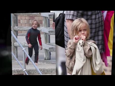 VIDEO : Les Enfants D'Angelina Et Brad Passent La Journe  La Mer