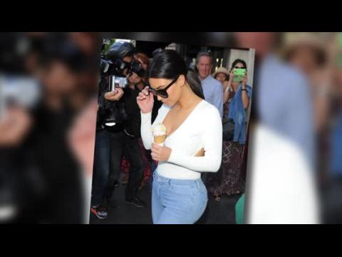 VIDEO : Kim Kardashian Scraps the Wedding Diet