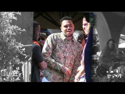 VIDEO : Chris Brown Celebrates his Freedom from Jail