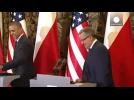 Pologne : Barack Obama rassurant, Barack Obama protecteur