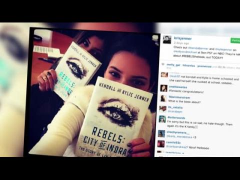 VIDEO : Kendall And Kylie Jenner Break Into The Book World