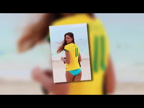 VIDEO : Fernanda Uesler se prepara para la Copa Mundial en biquini