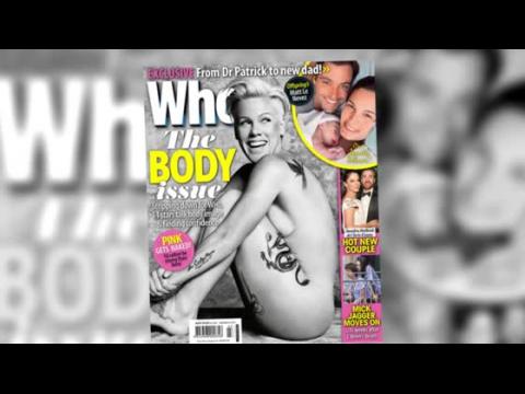 VIDEO : Pink Poses Nude and Preaches Positive Body Image