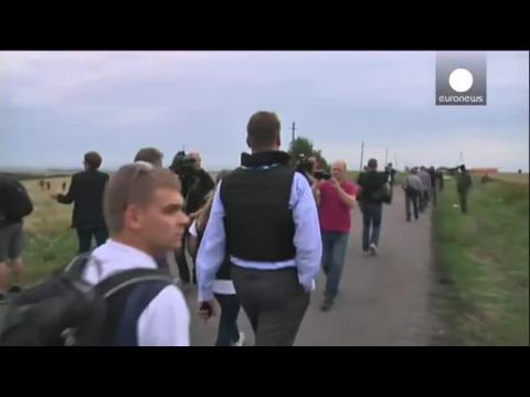 Vol MH17: Le difficile accÃ¨s Ã  la zone du drame