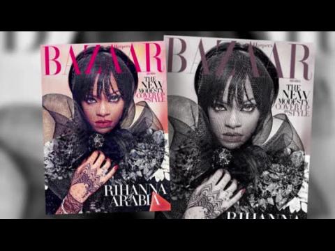 VIDEO : Sorprendentemente Rihanna se cubre para Harper's Bazaar Arabia