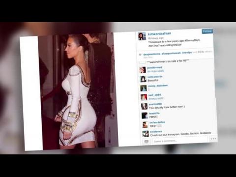 VIDEO : Kim Kardashian Wants to Throwback To Thinner Days