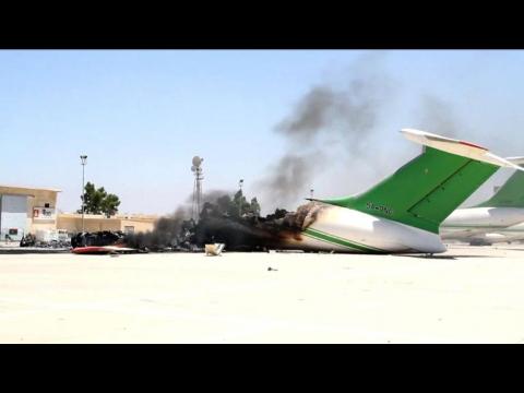 Tripoli: l'aÃ©roport thÃ©Ã¢tre de tirs pour le 4e jour consÃ©cutif