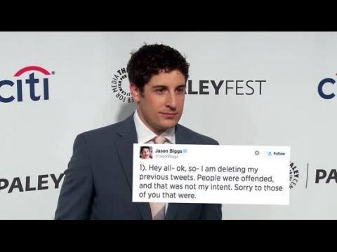 VIDEO : Jason Biggs Faces Backlash for Tweeting an Insensitive Joke about the Malaysia Airlines Plan