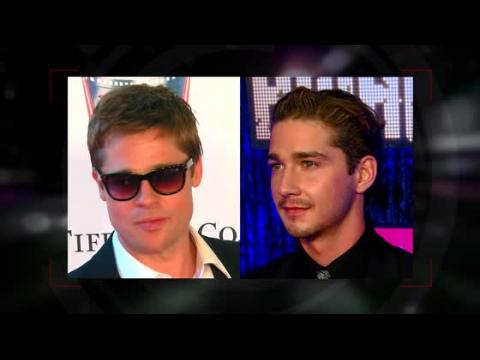 VIDEO : Brad Pitt podra estar ayudando a Shia LaBeouf a lograr la sobriedad