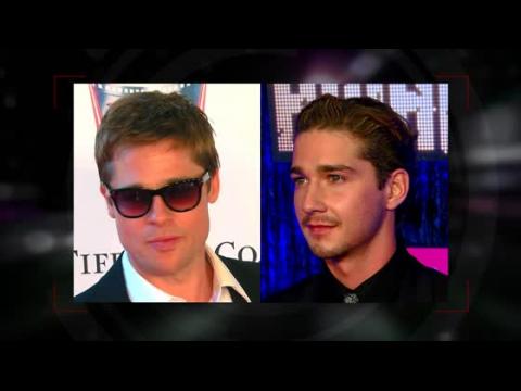 VIDEO : Brad Pitt Could Be Helping Shia LaBeouf Get Sober