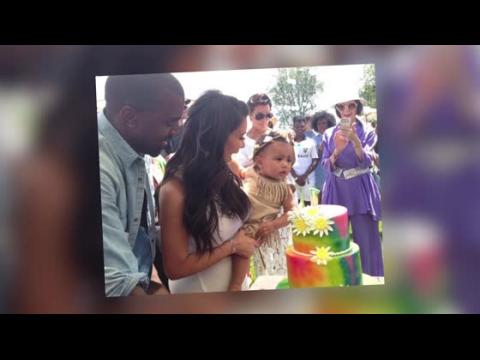 VIDEO : Kim Kardashian & Kanye West Throw North A Kidchella Birthday Party
