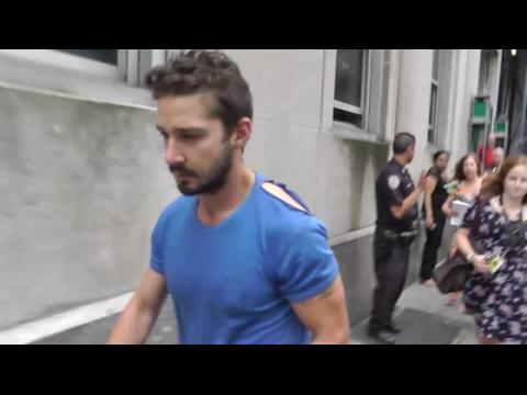VIDEO : Shia LaBeouf Arrested After Making A Scene At A Theatre Production
