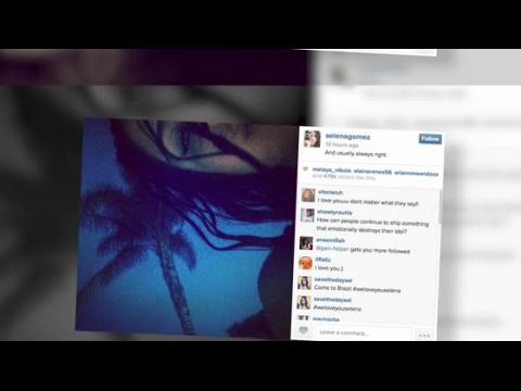 VIDEO : Are Selena Gomez' Cryptic Instagram Pics About Bieber?