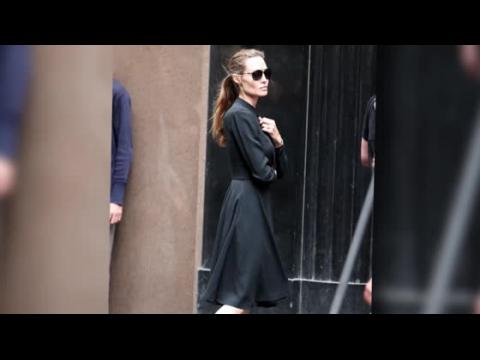 VIDEO : Angelina Jolie Gets to Work on Unbroken Set in Sydney