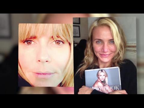 VIDEO : Cameron Diaz et Heidi Klum partagent des photos sans maquillage