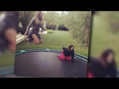 VIDEO : Kylie Jenner Rushed To Hospital In Trampoline Accident