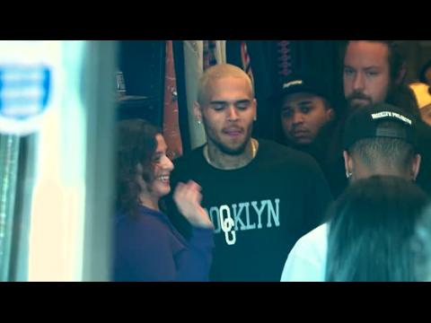VIDEO : Chris Brown May Have Partied During Break From Rehab