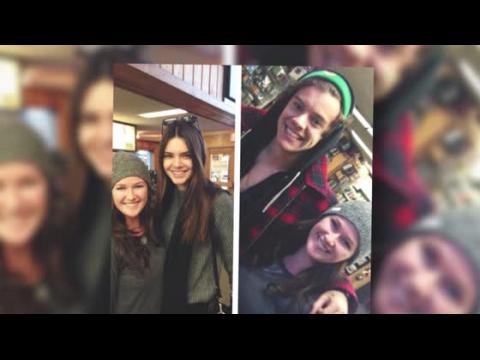VIDEO : Kendall Jenner and Harry Styles Pose For Their First Photo of 2014