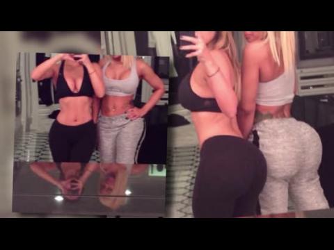 VIDEO : Kim Kardashian Flaunts Her Toned Booty in a Workout Selfie