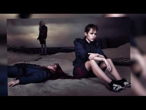VIDEO : Miley Cyrus Modeling For Marc Jacobs