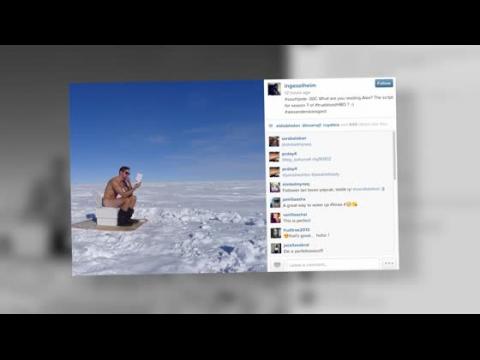 VIDEO : Alexander Skarsgard Gets Naked At The South Pole