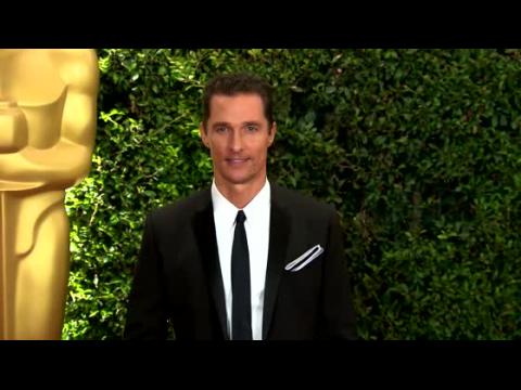 VIDEO : Matthew McConaughey's Son Assumed He'd Lose the Golden Globe